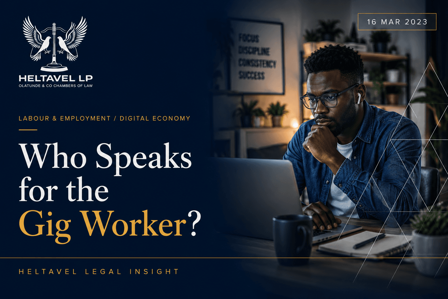 Featured graphic for Who Speaks for the Gig Worker?